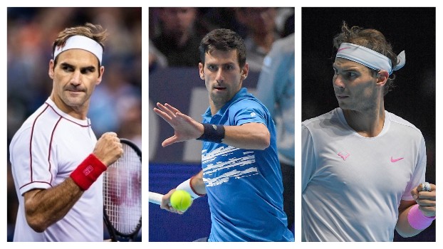 Federer, Nadal and Djokovic